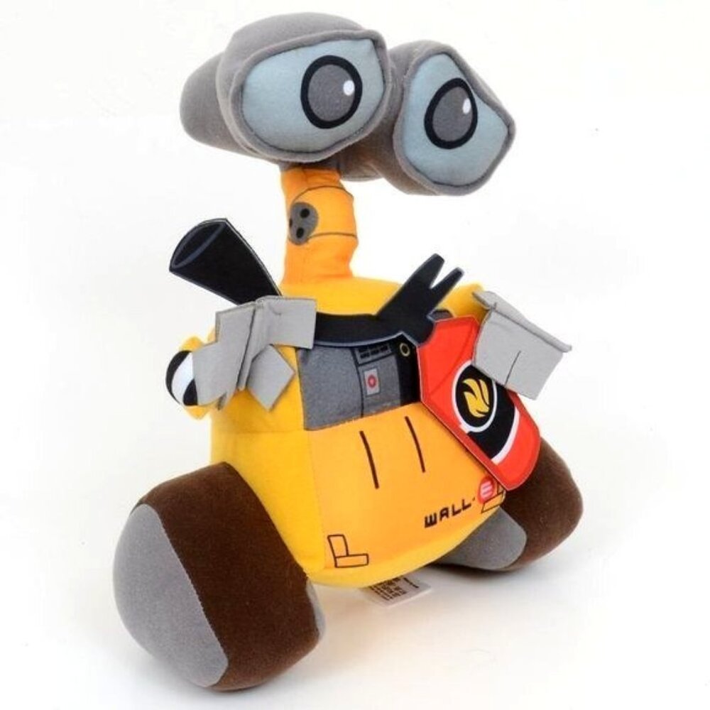 Disney Pixar Wall-E w/ Fire Extinguisher Robot Plush Stuffed Toy Plushie
